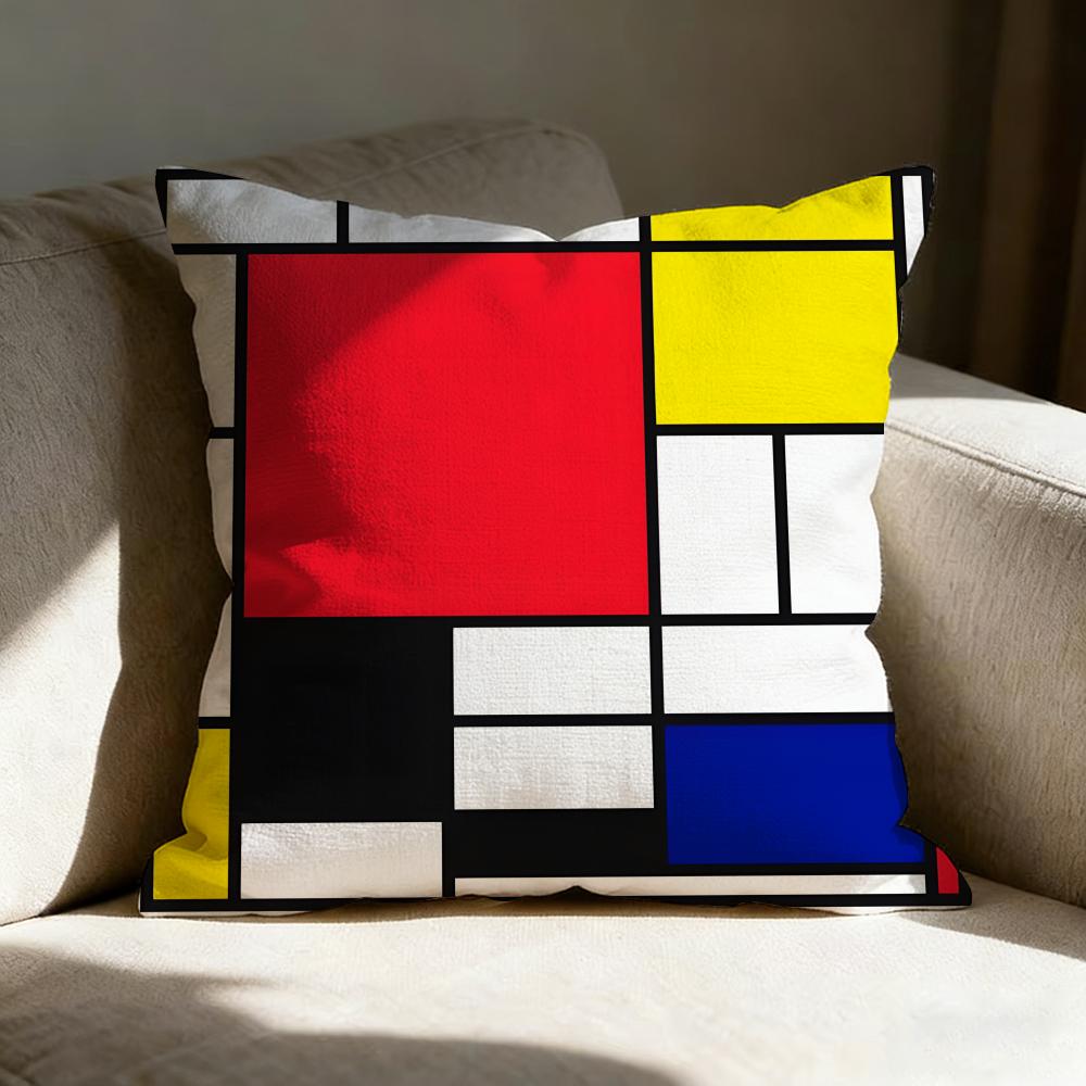 Art B-bauhaus Pillow Case Pillowcase, Double-sided Printed, Sofa Cushion, Bedroom Headboard Pillow