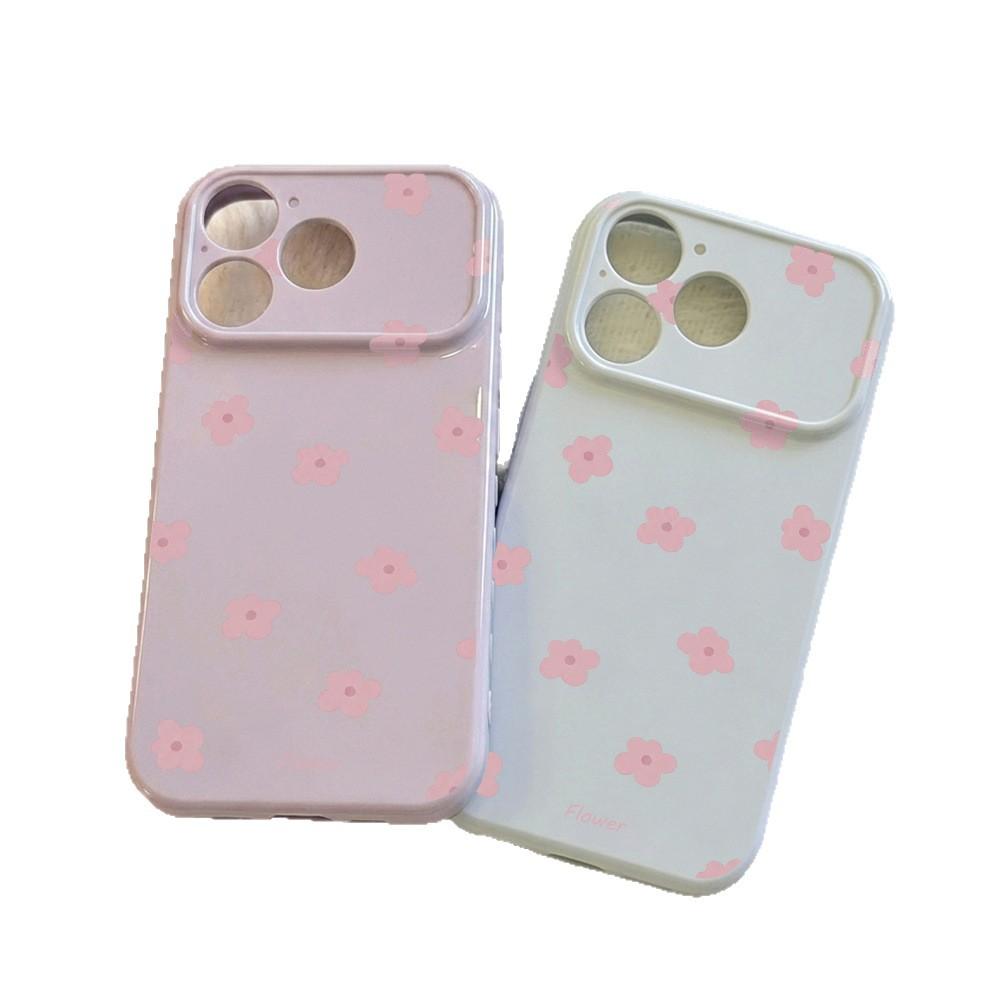 Full screen small daisy is suitable for iPhone17 Apple 16promax mobile phone case 15 all-inclusive 14 new 13 generation 12