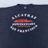 Vintage Alcatraz Gevangenis Zwemteam T-shirt XL/XXL Gevangenis Grap San Francisco