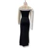 Women's Off-The-Shoulder Ribbon Sleeveless Slim Fit Dress - Spring/Summer 2025 Collection