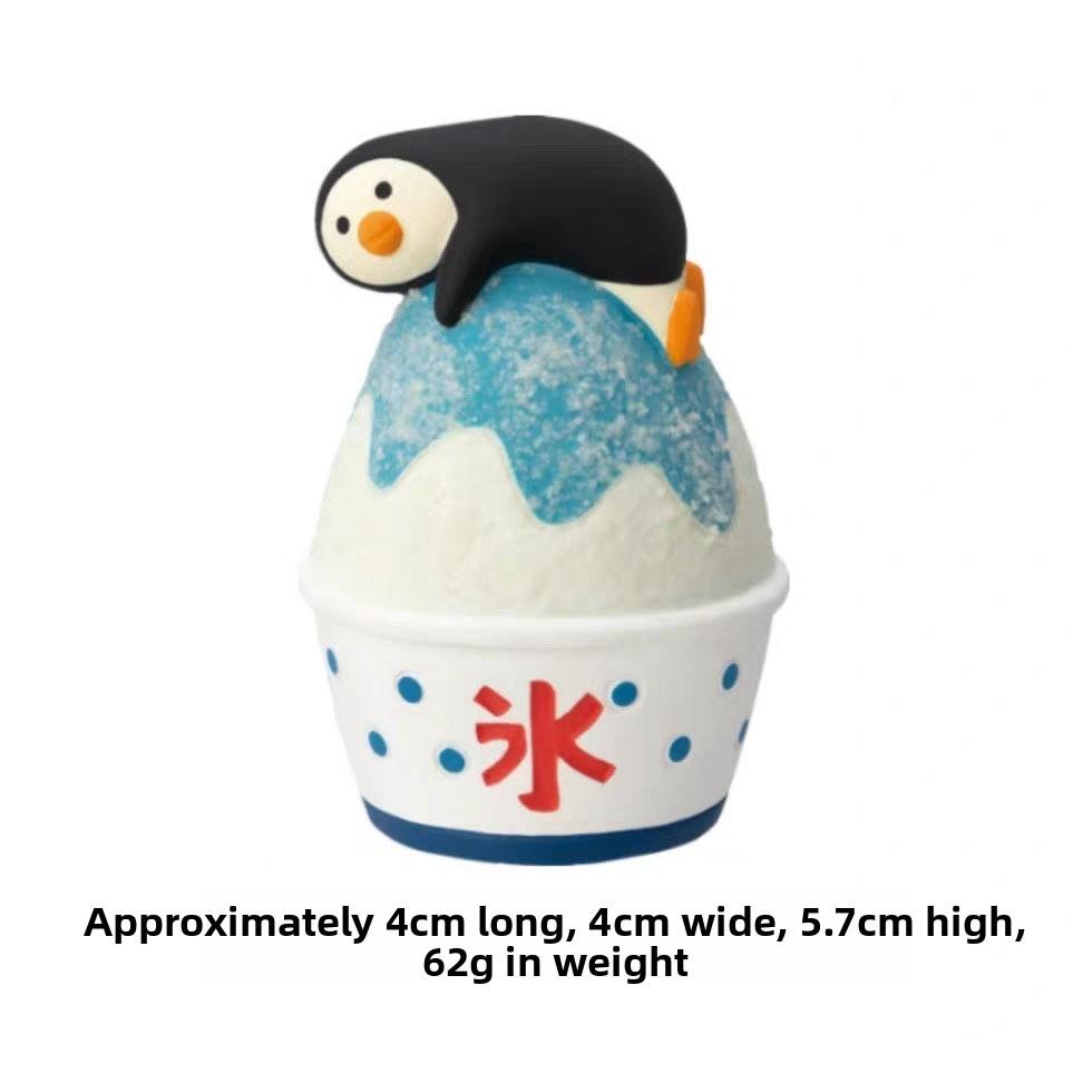 Resin Craft Figurine With Cartoon Animal Design For Gift And Collection Purposes