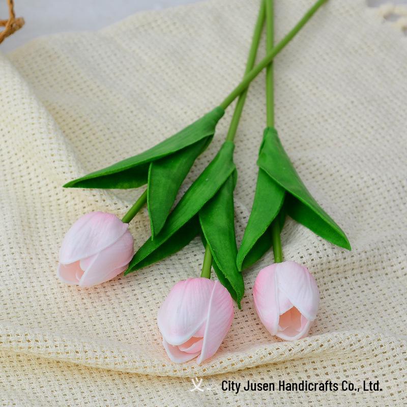 Tulip Artificial Flowers for Home Decor and Wedding Bouquets