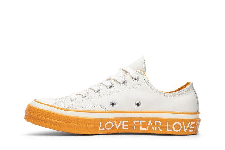 Women's Sneakers Converse Chuck Taylor All Star 70 Ox Love Graphic Cream (Women's) Egret/Egret/Field