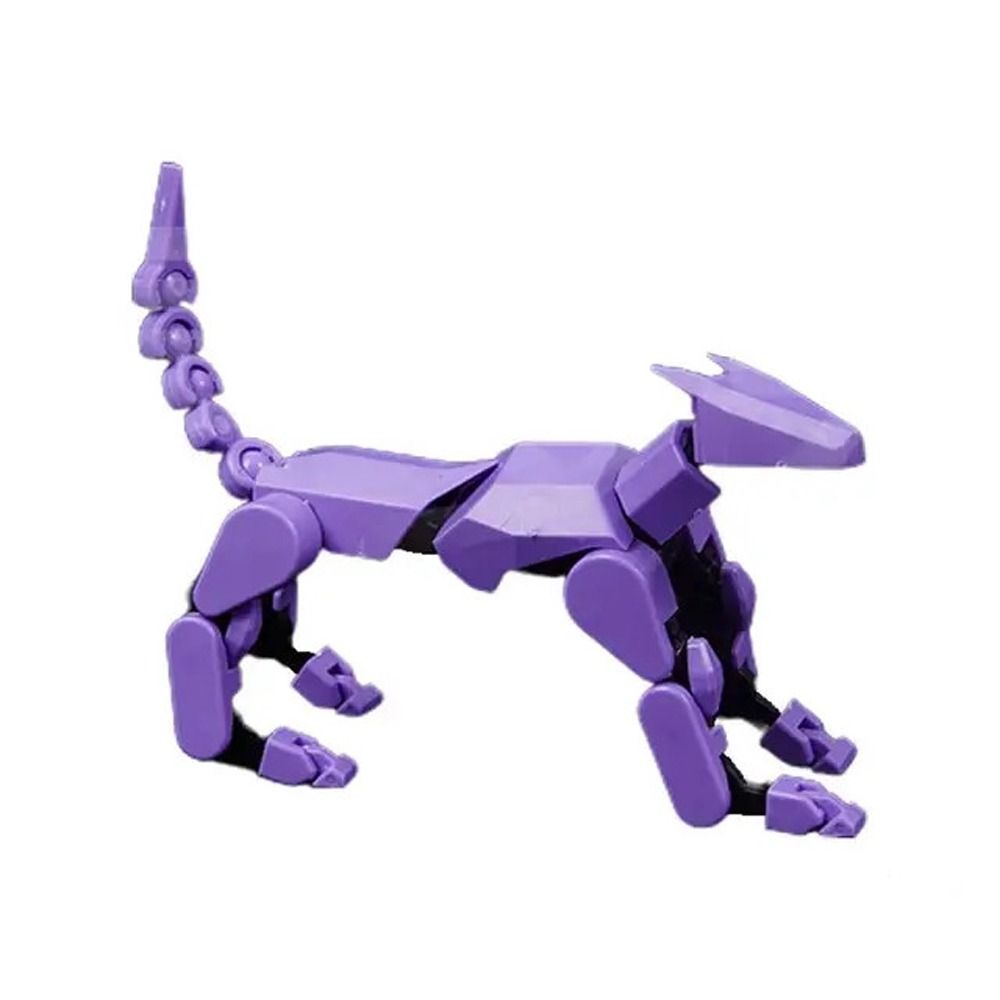 Shapeshift Movable Dog Figures Mannequin Multi-Jointed Dog Lucky Character Robot  Collection Gifts