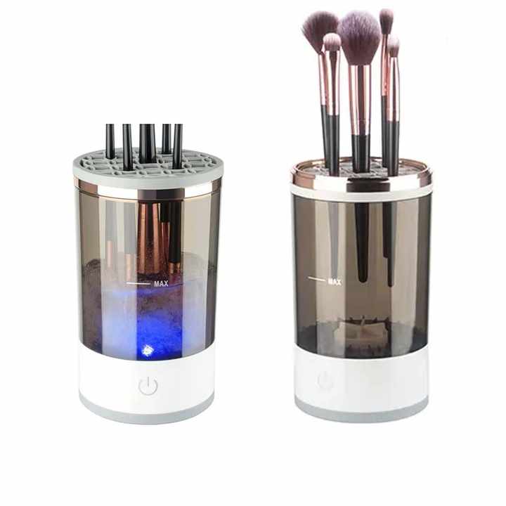 Automatic Makeup Brush Cleaning Tool&dryer Electric Makeup Brush Cleaning Machine Makeup Brush Cleaner Corrugated Box
