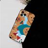 Cartoon Animation D-Dinotaeng Phone Case For IPhone 17 Air 16 15 14 13 Pro Max 11 12 Black Silicone Cover
