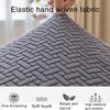 Elastic Seat Cover for Dining Chair Slipcover Chair Protector Without Backrest