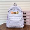 Schoolbag new backpack, primary and secondary school schoolbag, female cartoon, lightweight, high-value, cute dopamine accessories, backpack.