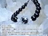 Kanoishi Protection from and Fulfillment of Dragon God Black Dragon Bracelet for Men and Women Natural Morion Quartz Power Stone 17cm Size for [Lucky