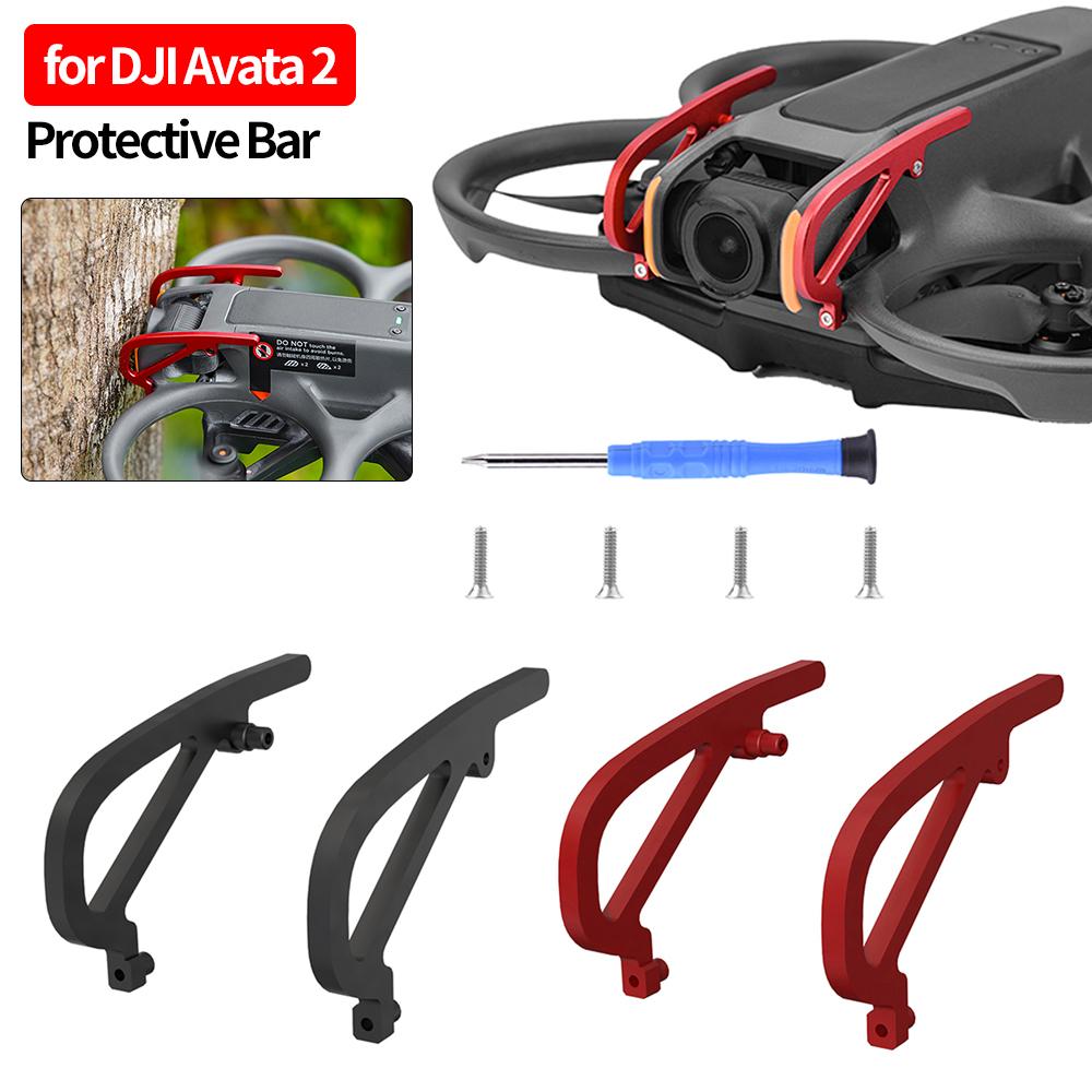 

Захисна планка для підвісу DJI Avata 2 Бампер Алюмінієвий сплав Захист об єктива камери Пом якшення удару Захисна планка підвісу червоний