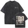 Washed Vintage Rapper Bad Bunny Un Verano Sin Ti Album Graphic Tshirt Men Women Hip Hop Fashion Pop Music T Shirts Streetwear