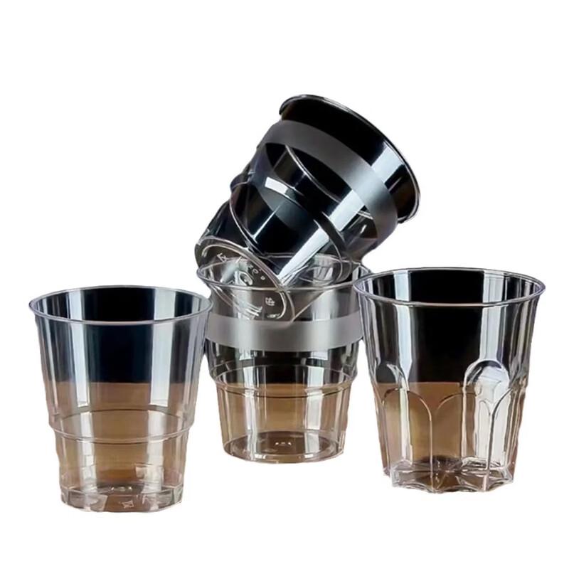 Xihe 200ML Disposable Thickened Octagonal Cups
