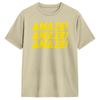 2026 Amaze Bold Typography T Shirt For Unisex Pure Cotton Hipster Crew Neck Short Sleeve Oversized Casual Daily Tops