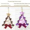 Couronne de Noël à LED: Ornement de Décoration d'Intérieur pour Mur ou Porte