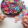 Hair Bands for Girl Kids Colorful Nylon Scrunchie Hair Ties Rubber Band Kids Elastic Hair Leagues Girl Hair Accessories