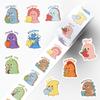 Dinosaur Reward Stickers: 500-Count Roll for Kids - Perfect for Notebooks, Water Bottles, Phones & DIY Projects