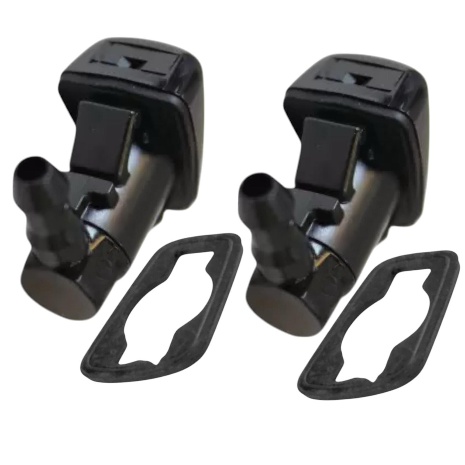2 Kits Windshield Washer Nozzle Fits: Ford Edge 2011-2014 Lincoln MKS 2011-2014