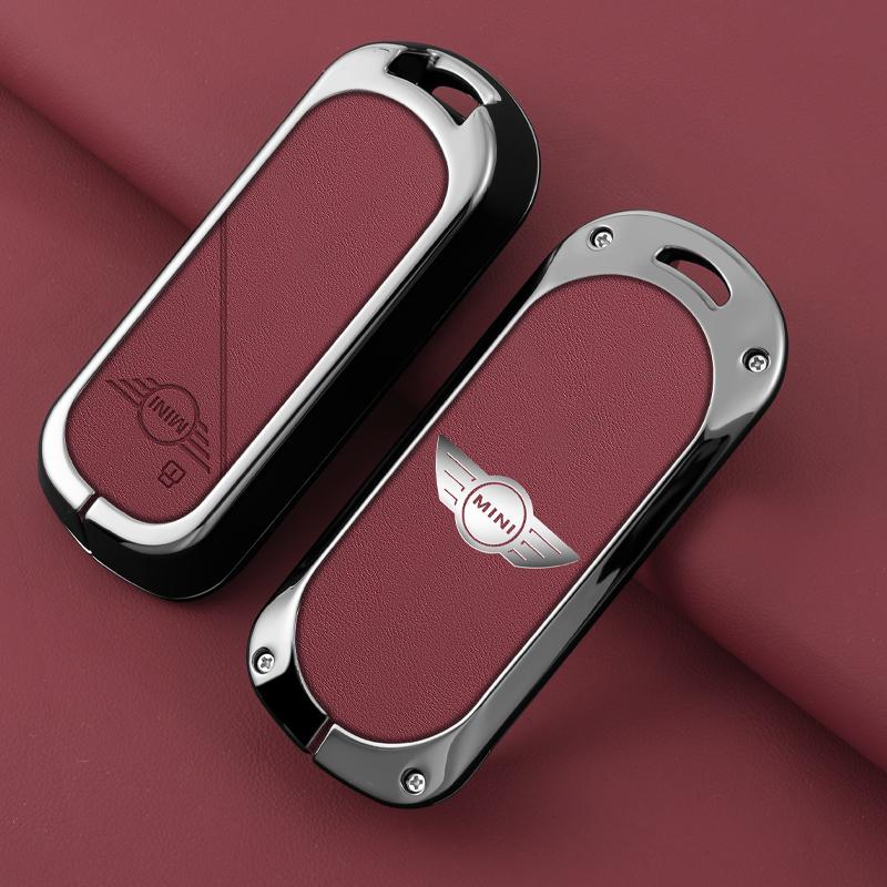 ETNR1 Hot 2025 Zinc Alloy Car Remote Key Case Cover Holder Shell Shell Fob for Bmw Mini Countryman Cooper One 2023 2024 Accessories Ke