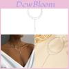 Pearl Necklace Feminine Jewelry Accessory Long Layered Pendant For Women