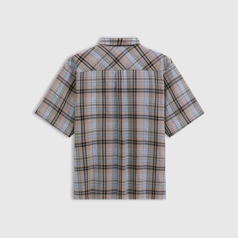 Gap Unisex Plaid Short Sleeve Casual Shirt