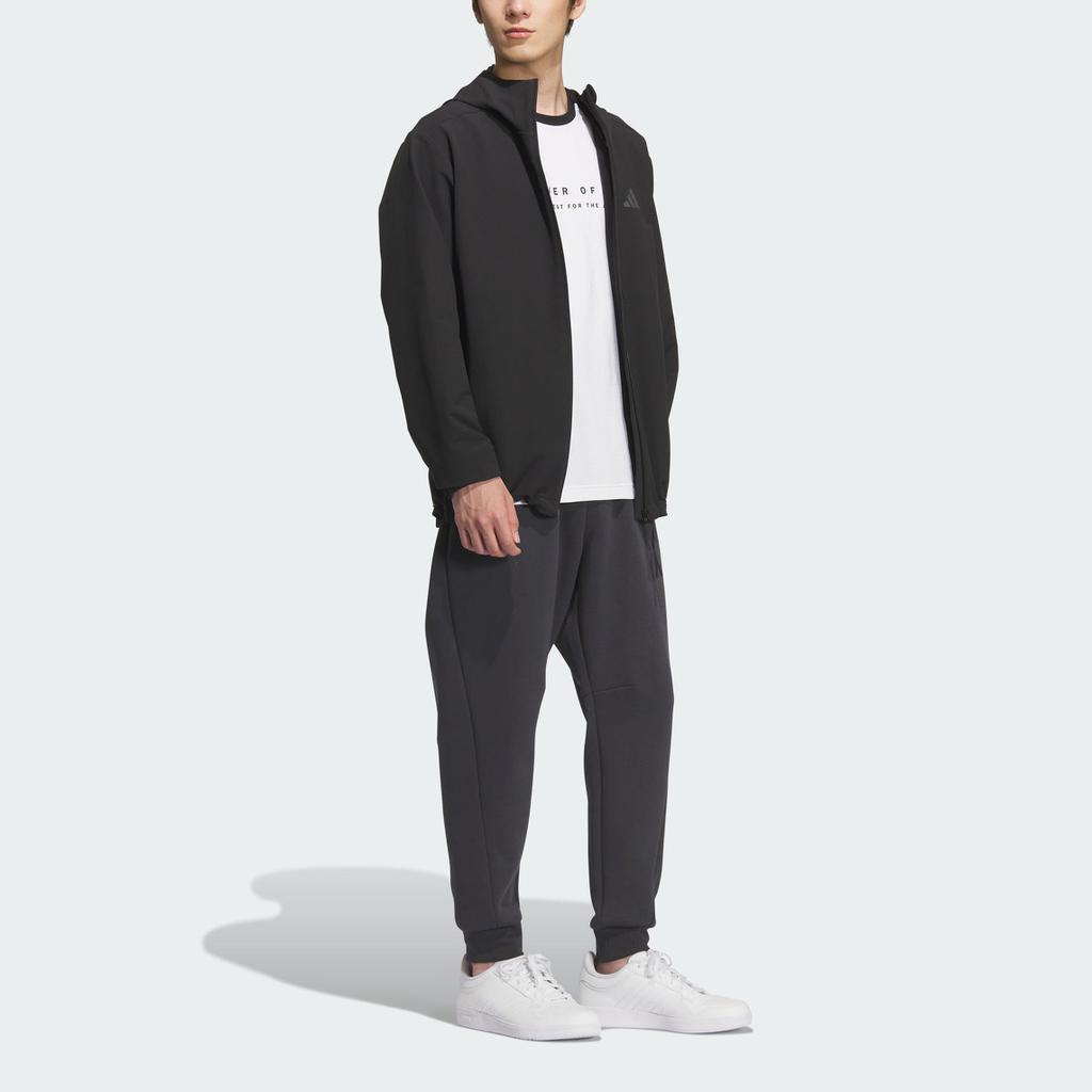 Adidas Casual Hooded Softshell Comfortable Slim Jacket Unisex Jackets KF5222