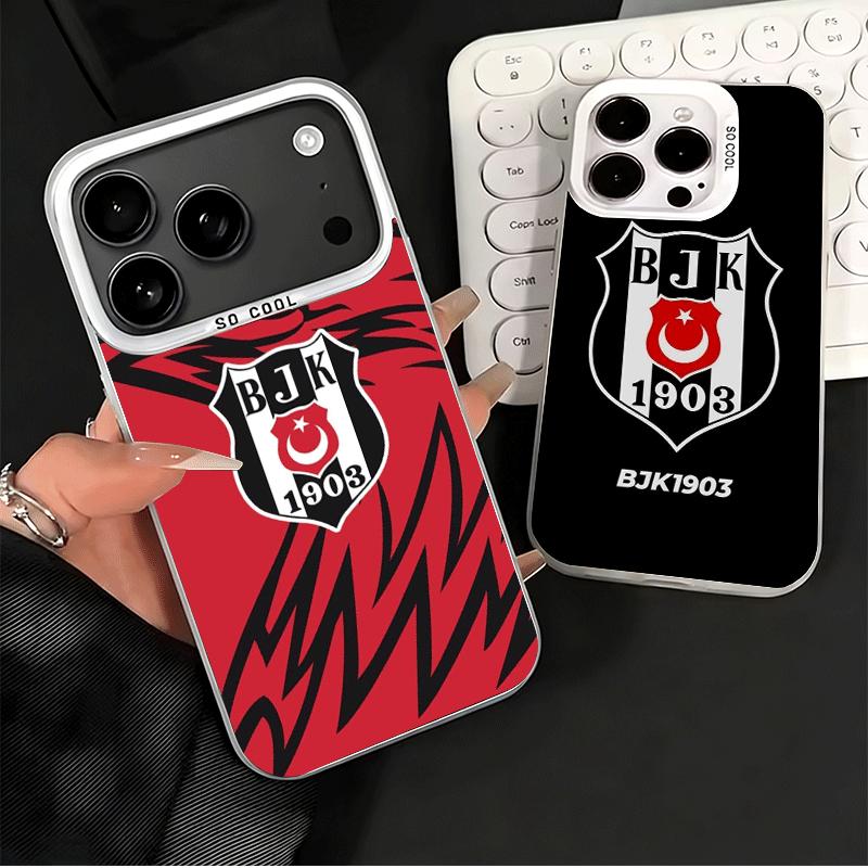 B-Besiktas B-BJK Türkiye Shockproof Phone Case for iPhone 17 Air 16 16E 15 Pro Max 14 Plus 13 Mini 12 Back Cover Anti Fall Funda
