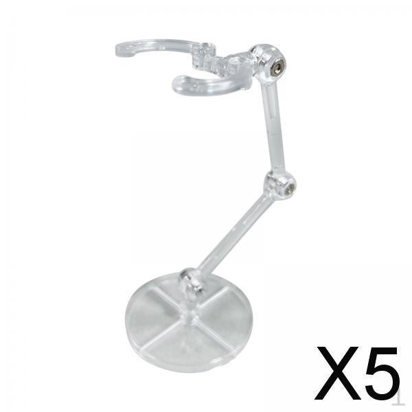 5x Подставка для дисплея с регулируемым углом наклона, кронштейн-подставка для модели куклы, держатель для фигурок экшн для