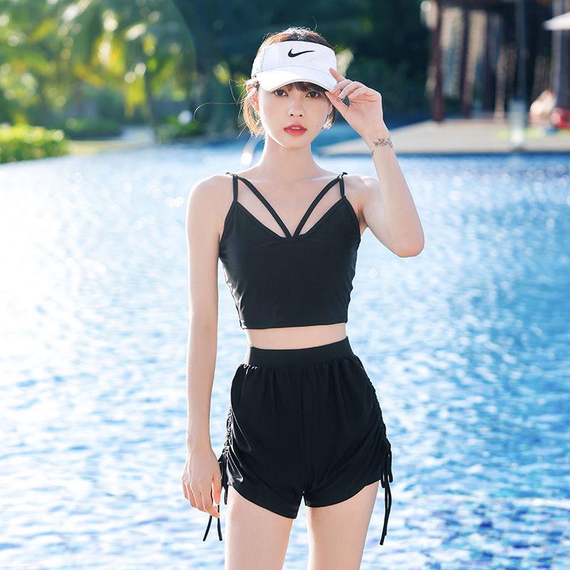 Women's 2025 Sporty Slimming Three-Piece Tummy Control Swimwear