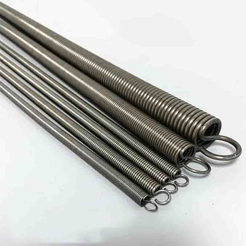 1 Meter Custom Long Extension Spring Steel Tension Spring with Hooks 0.8mm Wire Diameter Outer Diameter 5-12mm 1000mm Length