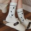Autumn Women Socks Cartoon Animal Cute Sheep Socks for Girls Warm Cotton Lamb Pattern Sock for Ladies Christmas Gifts