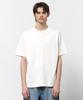IL CORSO Garment Dyed Henley Neck Short Sleeve T-Shirt Cream Iets5E405Cr