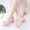 Leyana Lolita Tea Party Shoes Japanese Bow Thick Heel Round Head Student Shoes Maid Cos Princess Single Shoes Women
