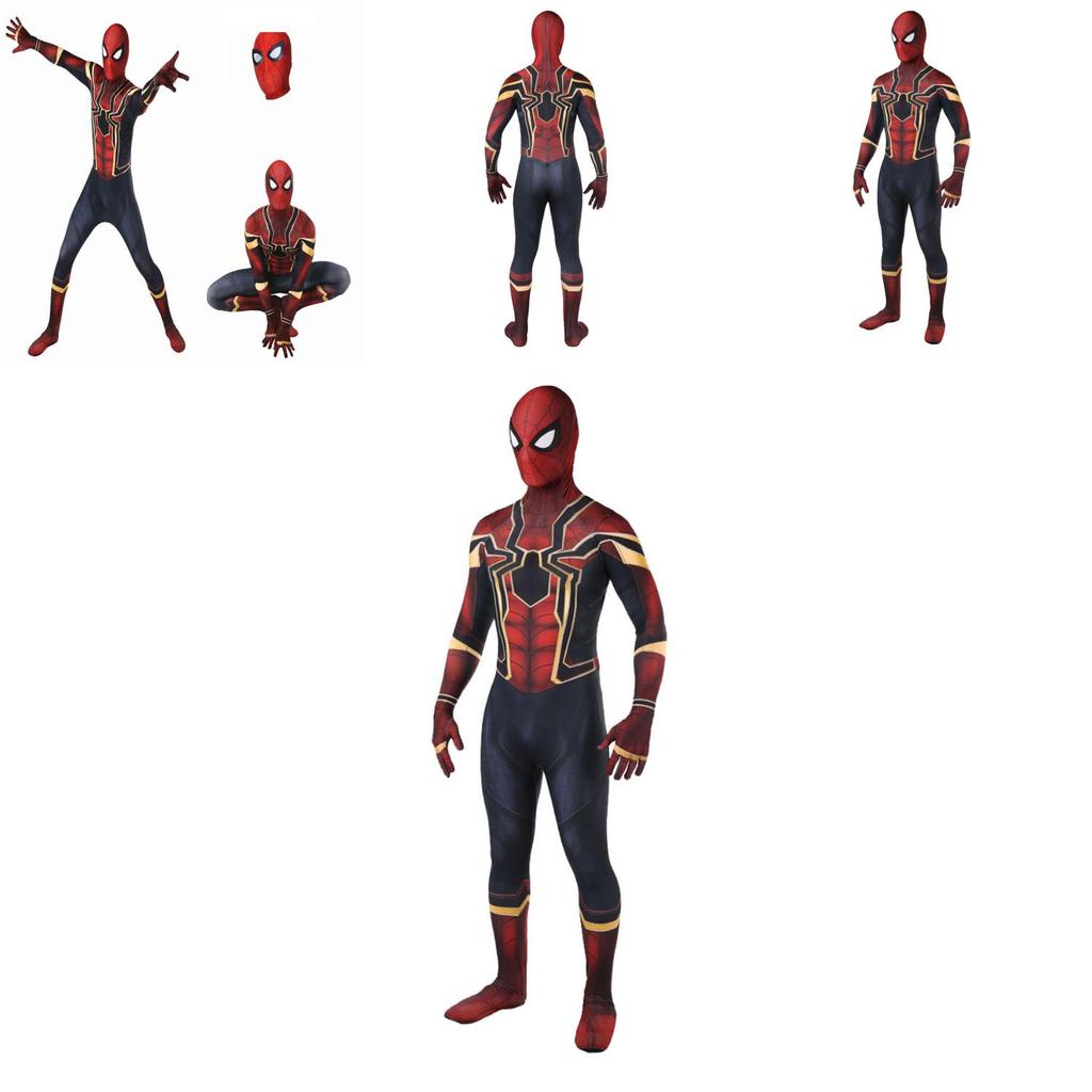 Spider-man Homecoming Iron Spiderman Suit Superhero Costume For Kids And Adults