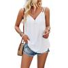 Ladies' New Comfortable And Casual Temperament Commuting Fashion Sleeveless Vest With Suspender Straps