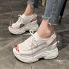 Ladies' Wedge Sandals, Women's Summer New Style, Fly Woven Breathable Series with Fish Mouth Cover, High Heels, Breathable and Comfortable