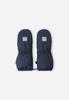 Dětské zimní rukavice Reima Mittens (tkaný). Tassu Navy Věk 1 Batole Unisex voděodolné tmavě modré (5300115A-6980)