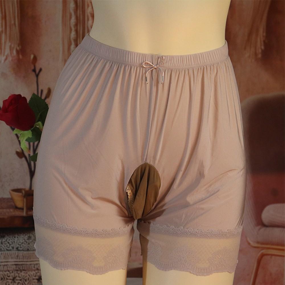 Boxer Brief Men Boxers Breathable Lingerie Underwear Mesh