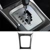 Black Carbon Fiber Interior Gear Shift Frame Trim For Subaru Forester 2009-2013