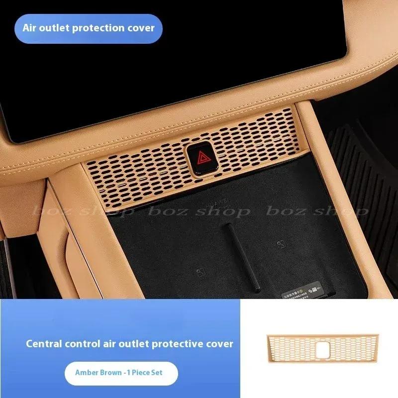 For AITO M7 2024 Car Central Control Protective Cover Air Conditioner Protective Cover Interior Special Supplies Accessories