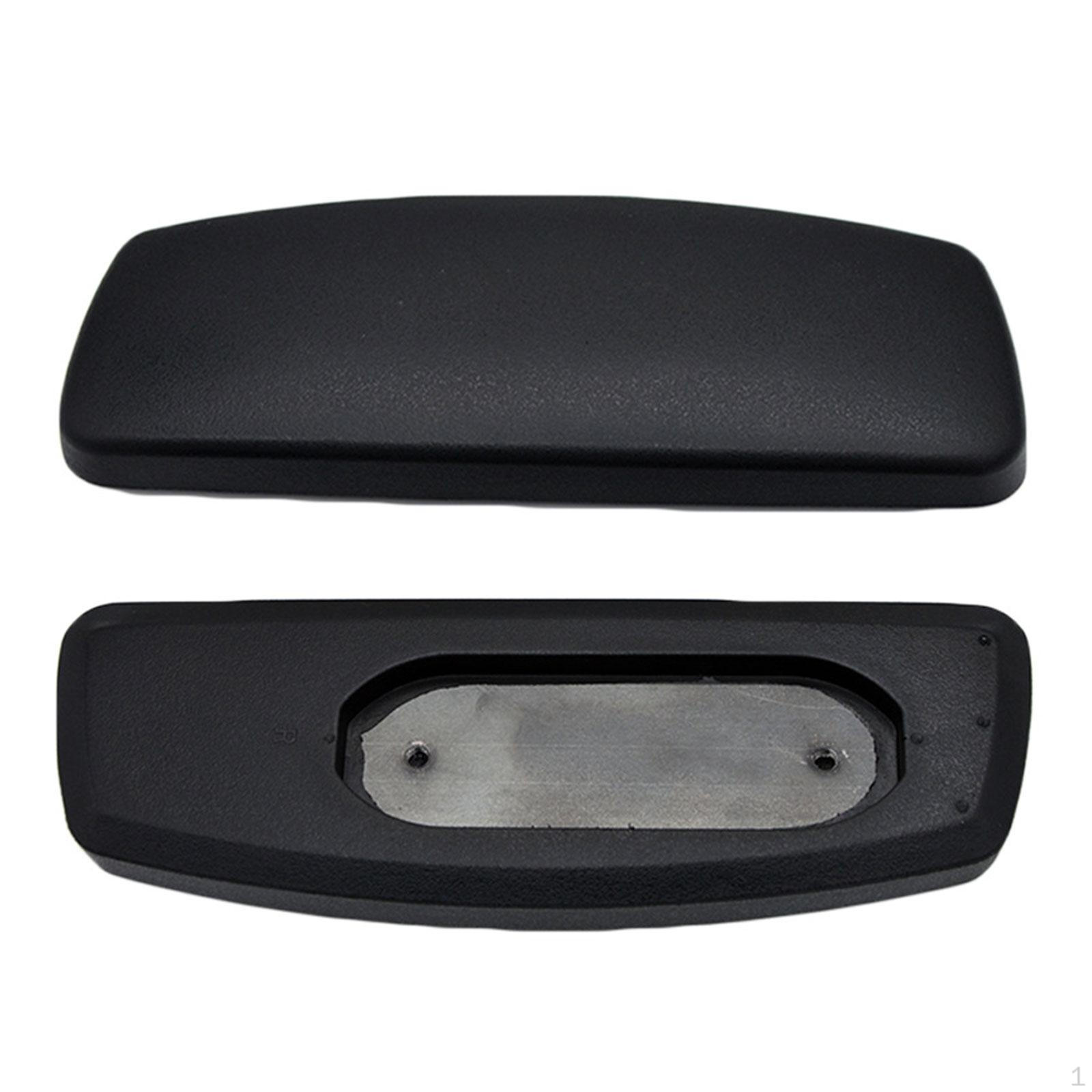 2 штуки Подушки подлокотников офисного кресла Простая установка Универсальные аксессуары ПУ с монтажными отверстиями