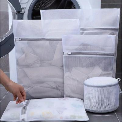 5/10Pcs Mesh Laundry Bags, Mesh Wash Bags, Durable Mesh Structure with Strong Zipper, Suitable for Underwear, Delicate Clothes