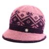 Hat Winter Lady Fleece Warm Knitted Wool Hat Old Hat Fleece Ear Protector