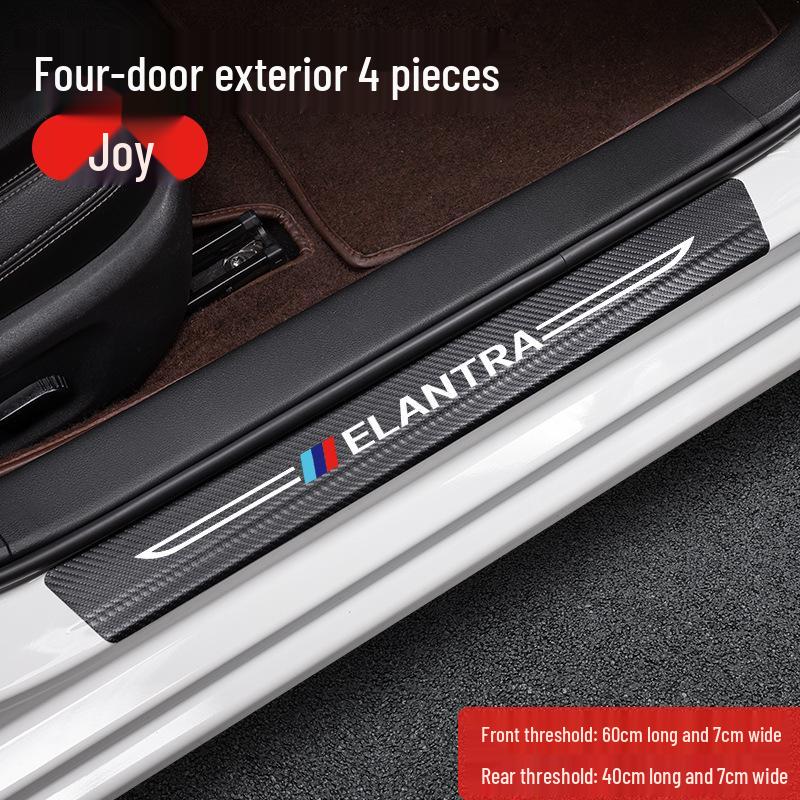 Beijing Hyundai Elantra Interior Sill Protector: Anti-Step Decoration Accessory