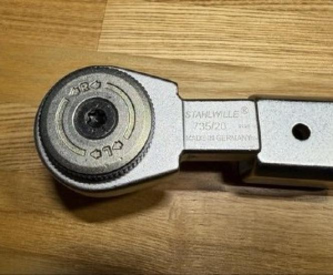 Used STAHLWILLE Torque Wrench Set 730N/20S 40-200Nm  Made In Germany