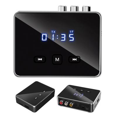 BT 5.4 Receiver Transmitter with RCA 3.5mm AUX & Display BT Audio Adapter Wireless Adapter for TV/Car/PC/Home Stereo/Speakers