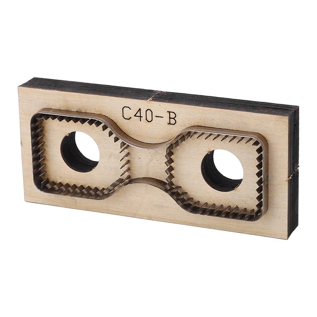 Leather Die Cutter High Carbon Steel Wooden Base Easy To Use Leather Cutting Die Strip for