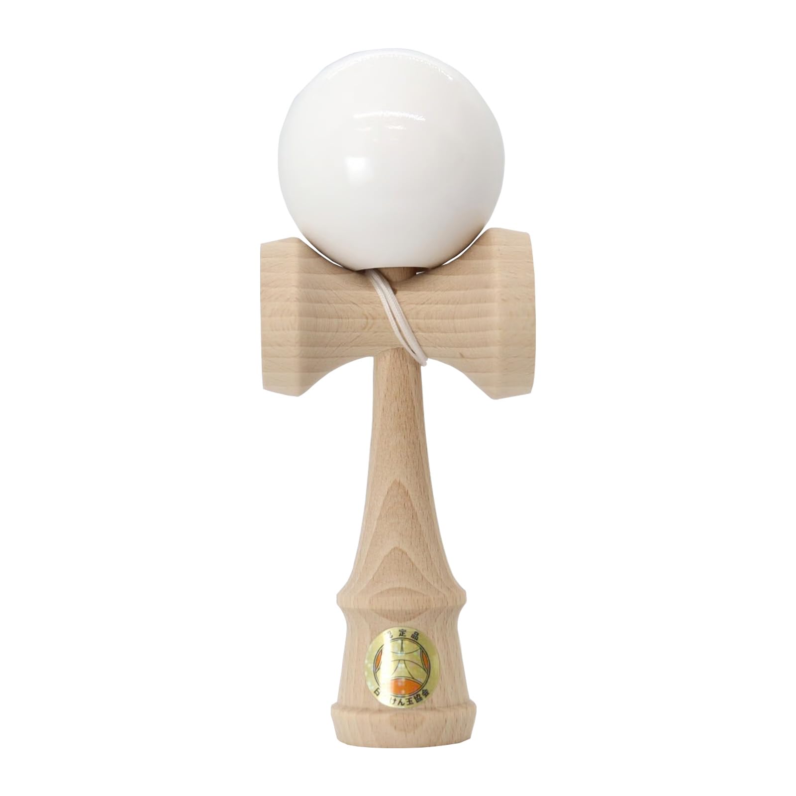 Rangs Japan Yamagata Koubou Competition Kendama Kendama Association Solid Color White  Ozora  (Japan Certified) (Single Color)