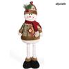 Christmas Telescopic Plush Toys: Santa Claus, Snowman & Reindeer Decorations
