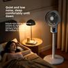 Pedestal Floor Fan,USB Rechargeable Oscillating Standing Fan,Airs Circulation Fan,3 Speeds Adjustable Air Cooler,for Summer Use