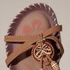 35-45 Women’s Bohemian Flat Beaded Rhinestone Beach Sandals BOHO Slides